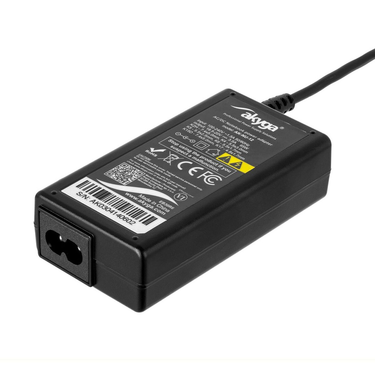 Punjač za laptop Akyga AK-NU-12 65 W